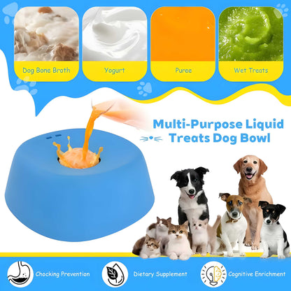 Slow Lick Bowl – For Dogs & Cats
