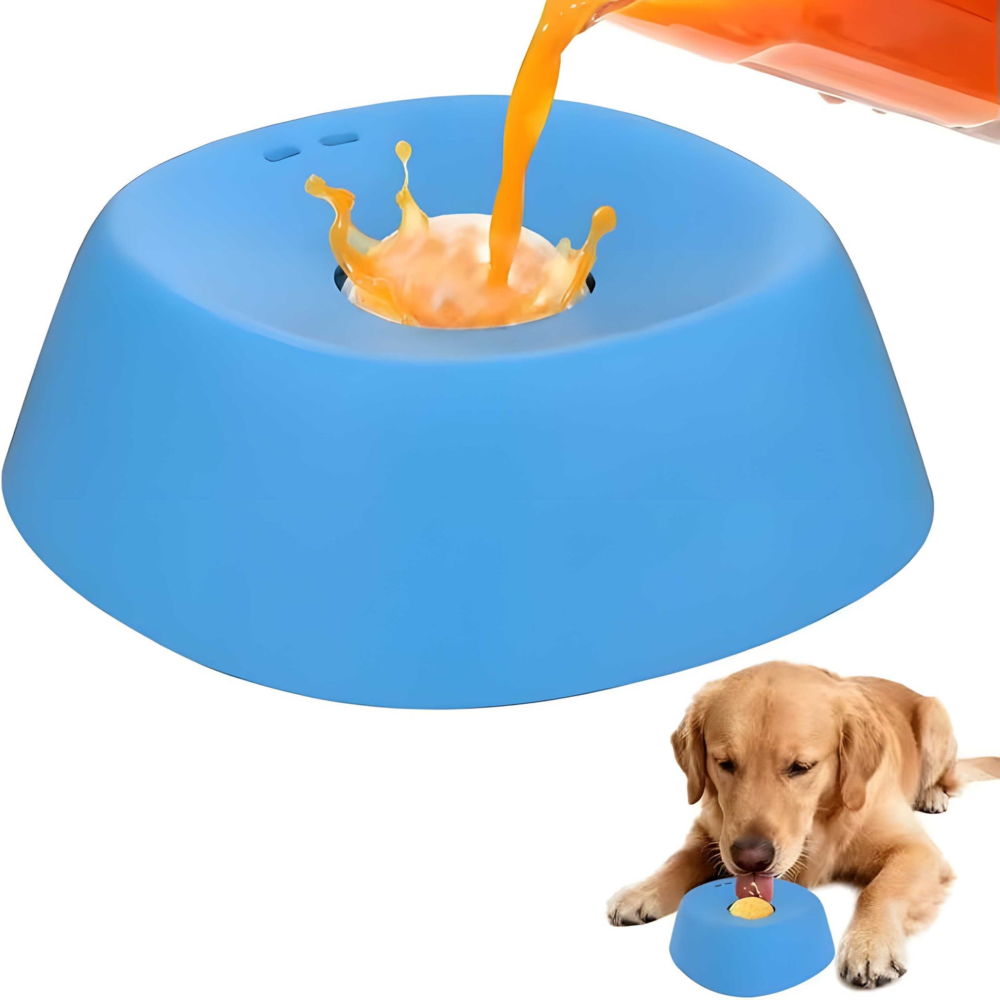 Slow Lick Bowl – For Dogs & Cats